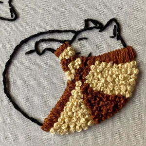 Cozy Sweater Kitties Craft Diy Embroidery Kit