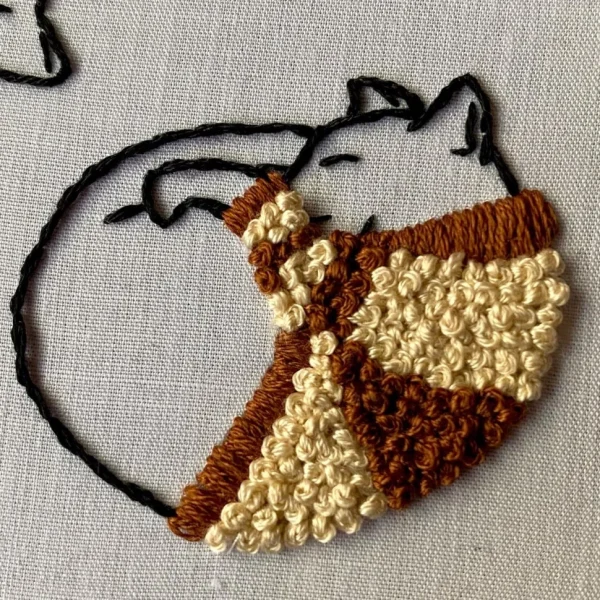 Cozy Sweater Kitties Craft Diy Embroidery Kit