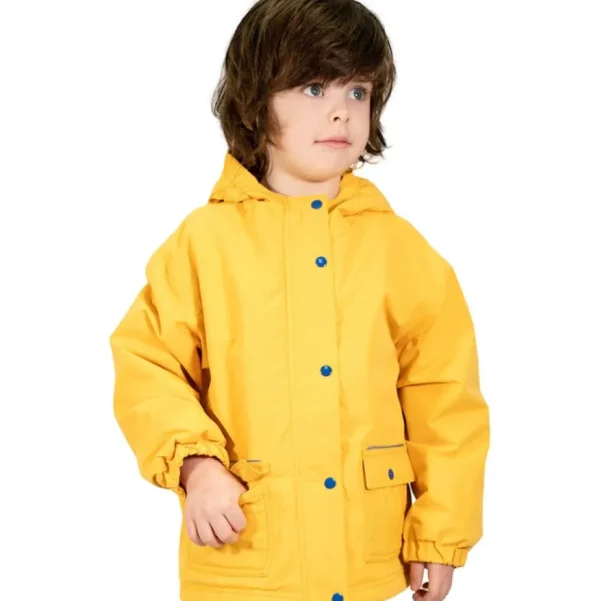 Cozy-Dry Waterproof Jacket - Yellow