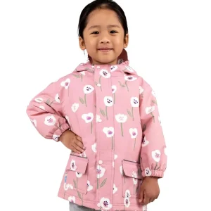 Cozy-Dry Waterproof Jacket - White Tulip