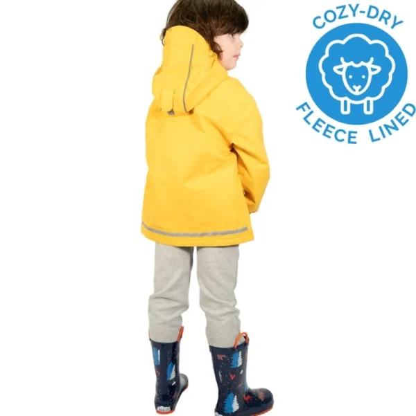 Cozy-Dry Waterproof Jacket - Yellow