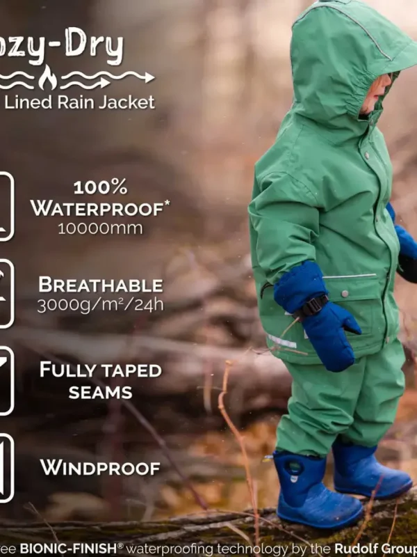 Cozy-Dry Waterproof Jacket - Pink