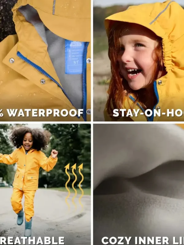 Cozy-Dry Waterproof Jacket - Fern Green