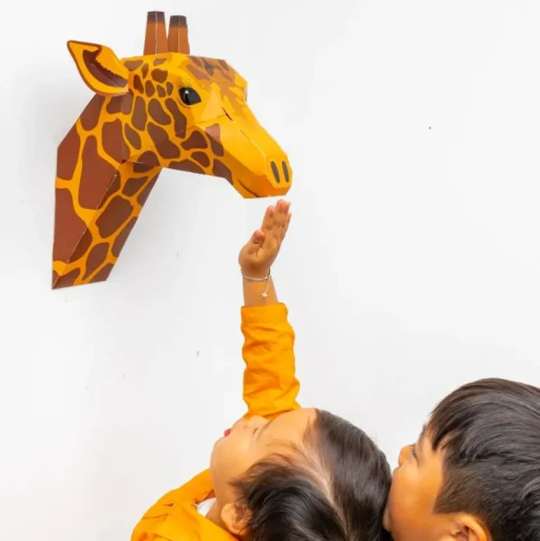 Create Your Own Gentle Giraffe Head