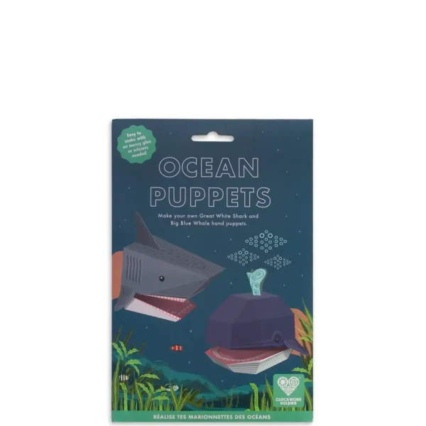 Create Your Own Ocean Puppets