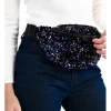 Crossbody Sequined Sling Bag