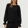 Cuff Detail Sweater - Black