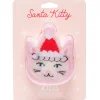 3D Packaged Crew Socks - Santa Kitty