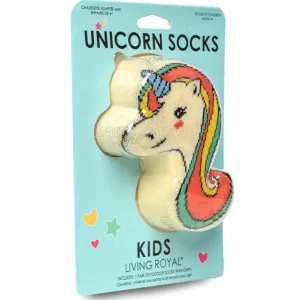 3D Packaged Crew Socks - Unicorns - "Stay Magical"