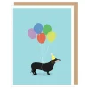 Dachshund Birthday Card