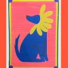 Daisy Labrador Print