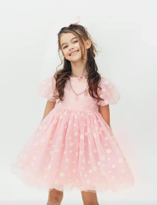 Daisy Puff Tulle Dress