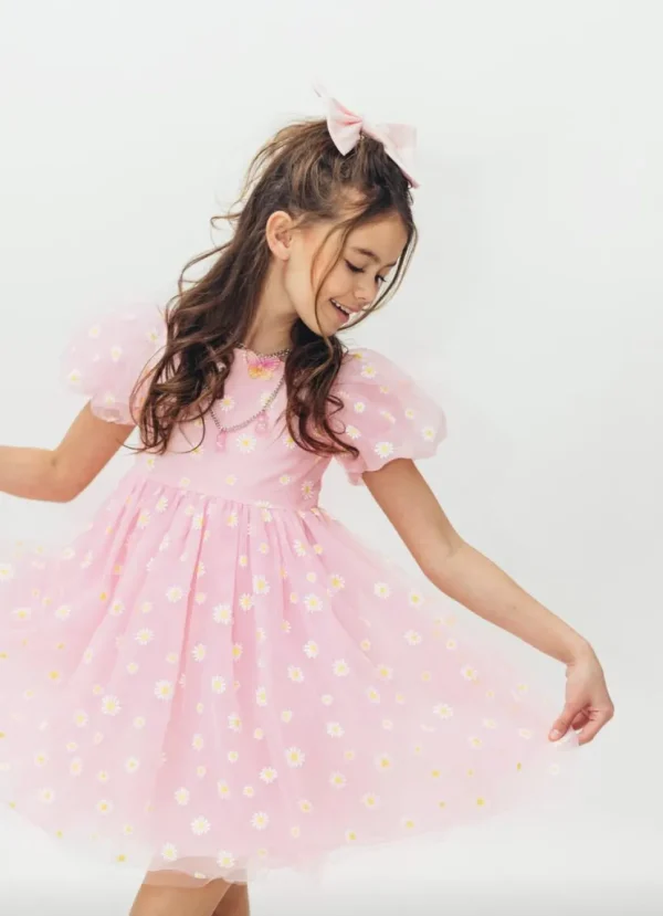 Daisy Puff Tulle Dress