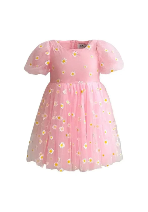 Daisy Puff Tulle Dress