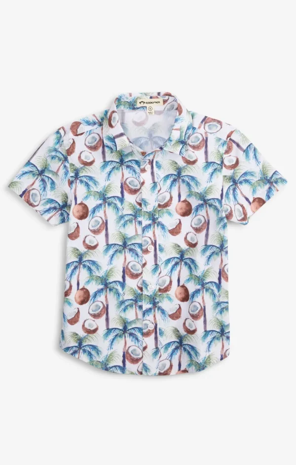 Day Party Shirt - Coconut Palms