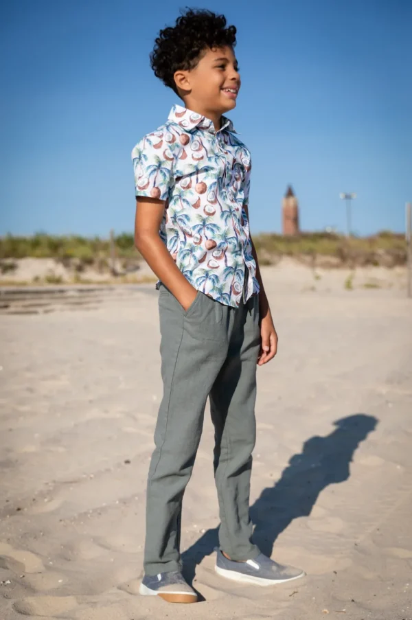 Day Party Shirt - Coconut Palms