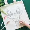 Deer Coloring Kit Tote