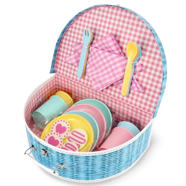 Deluxe Picnic Set 25 Pieces in Carry Case