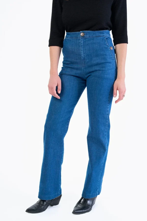 Denim 4-Pocket Chino