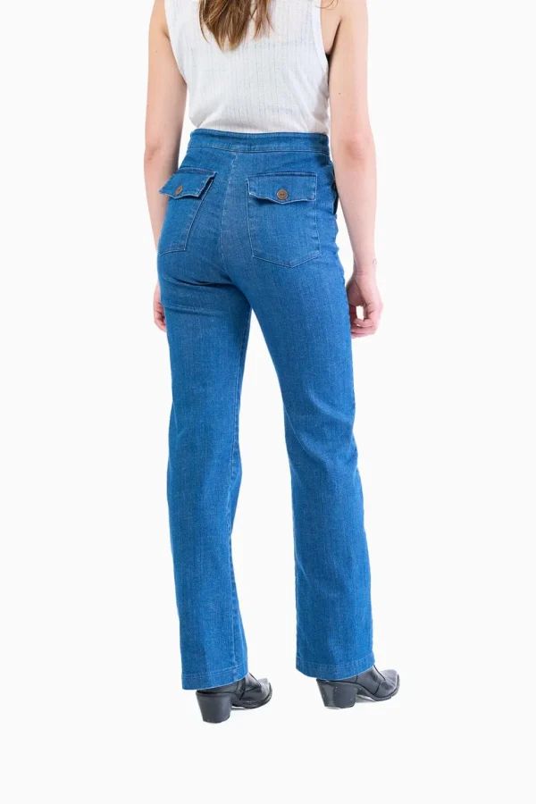 Denim 4-Pocket Chino