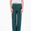 Denim Slub 4-Pocket Chino - Leaf