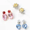 Dinner & A Movie Clip-On Earring Set