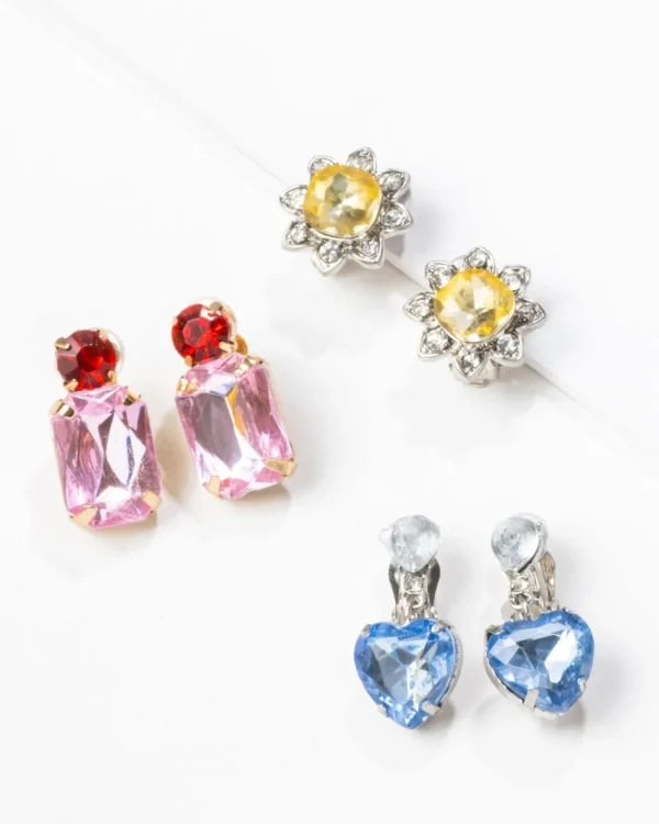 Dinner & A Movie Clip-On Earring Set