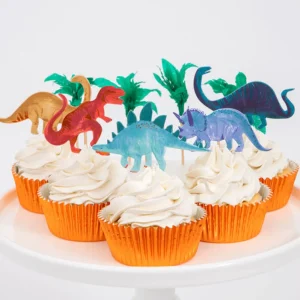 Dinosaur Kingdom Cupcake Kit (x 24 toppers)