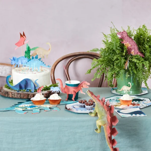 Dinosaur Kingdom Cupcake Kit (x 24 toppers)