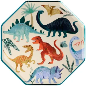 Dinosaur Kingdom Dinner Plates (x8)