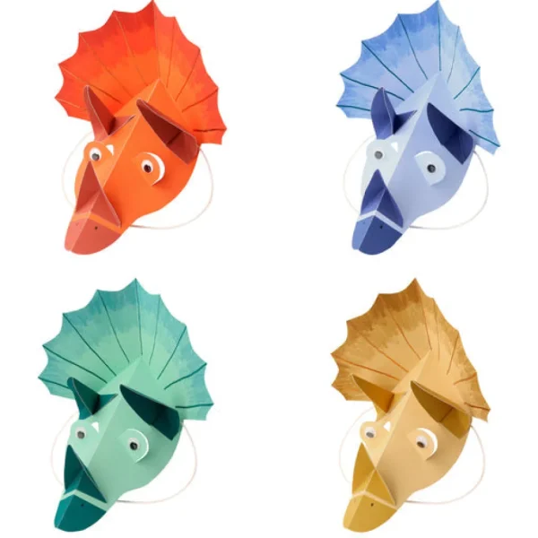 Dinosaur Kingdom Party Hats (x 8)