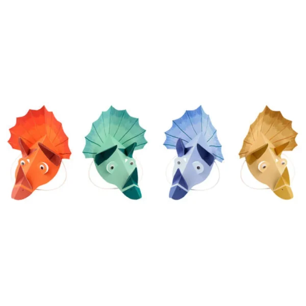 Dinosaur Kingdom Party Hats (x 8)