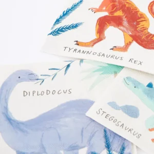 Dinosaur Kingdom Small Napkins (x 16)