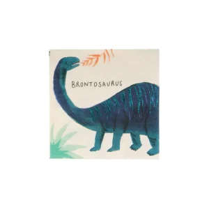 Dinosaur Kingdom Small Napkins (x 16)