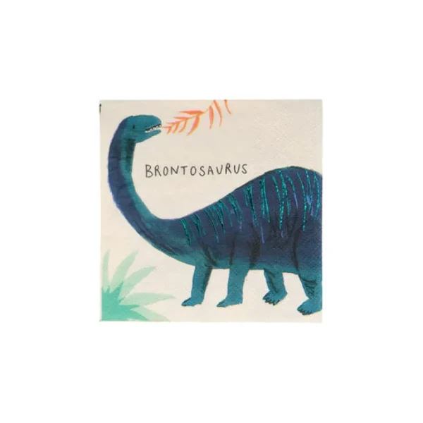Dinosaur Kingdom Small Napkins (x 16)
