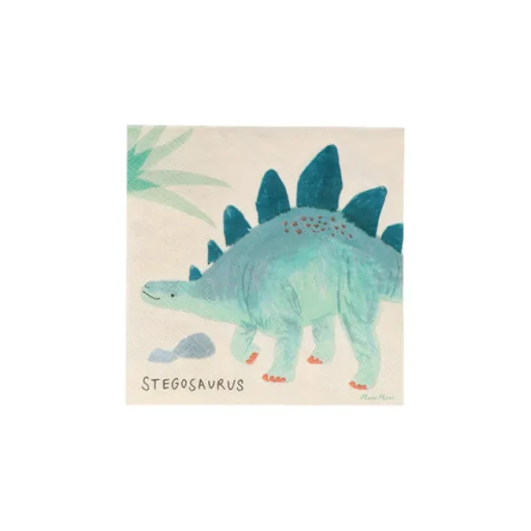 Dinosaur Kingdom Small Napkins (x 16)