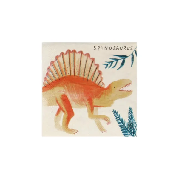 Dinosaur Kingdom Small Napkins (x 16)