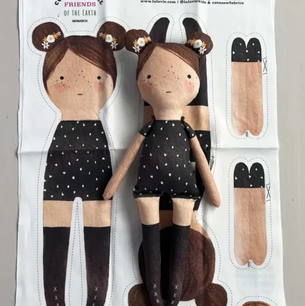 DIY Doll Kit Butterfly - Monarch