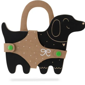 Dog Shaped Chalk Board / with Chalk