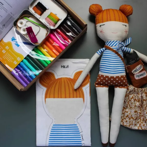 Doll DIY kit - Ginger