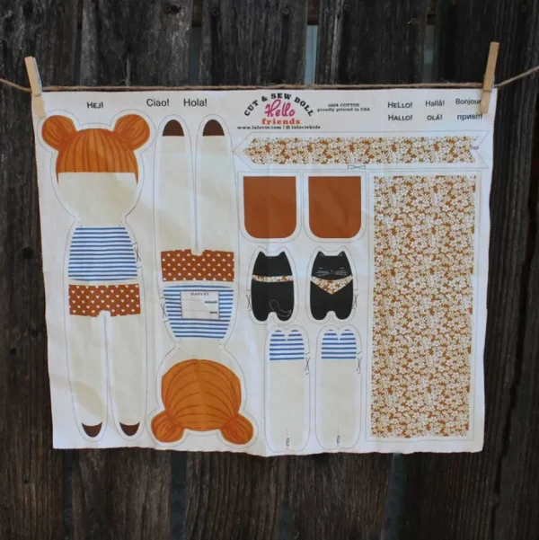 Doll DIY kit - Ginger