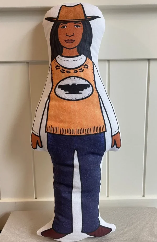 Dolores Huerta DIY Doll Fabric