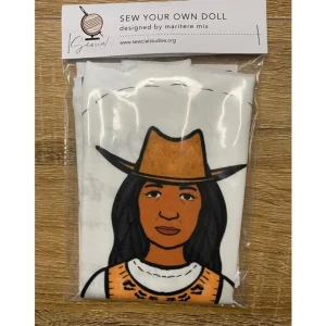Dolores Huerta DIY Doll Fabric