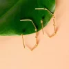 Dot To Dot Hoops - 18K Gold Plated