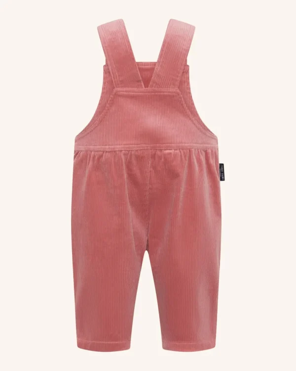 Dusty Pink Corduroy Dungaree Overall