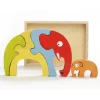 Elephant Family Puzzle