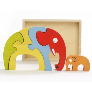 Elephant Family Puzzle