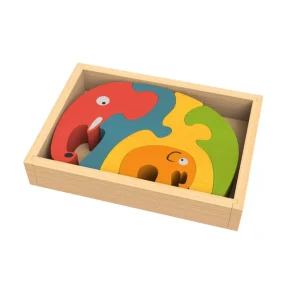 Elephant Family Puzzle