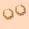 Elio Hoops - 18K Gold Plated