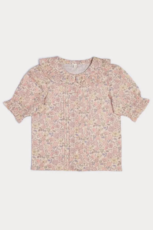 Ella Blouse - Pink Floral